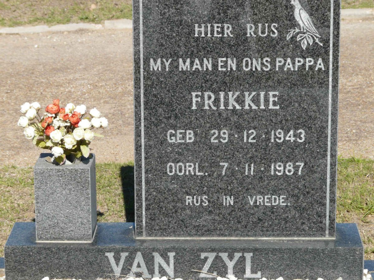 ZYL Frikkie, van 1943-1987