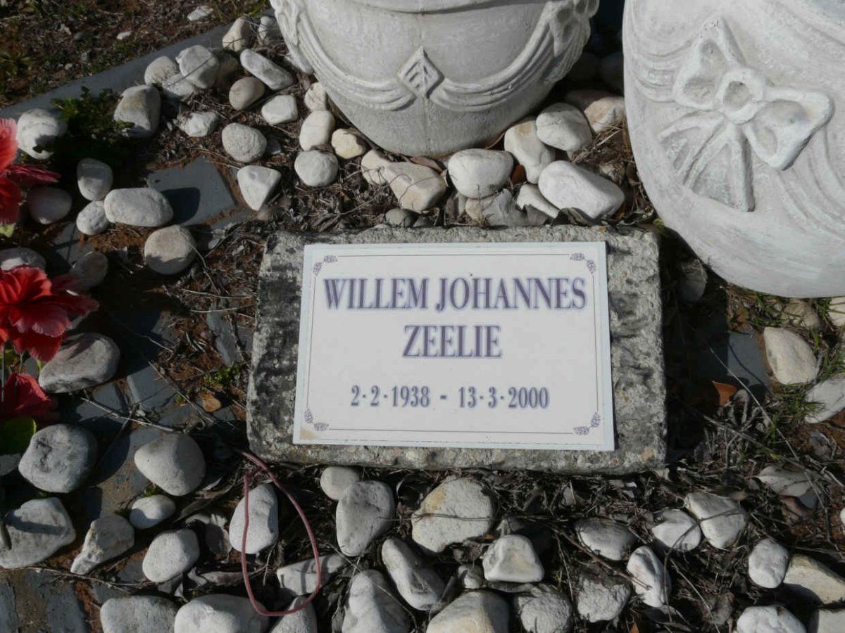 ZEELIE Willem Johannes 1938-2000