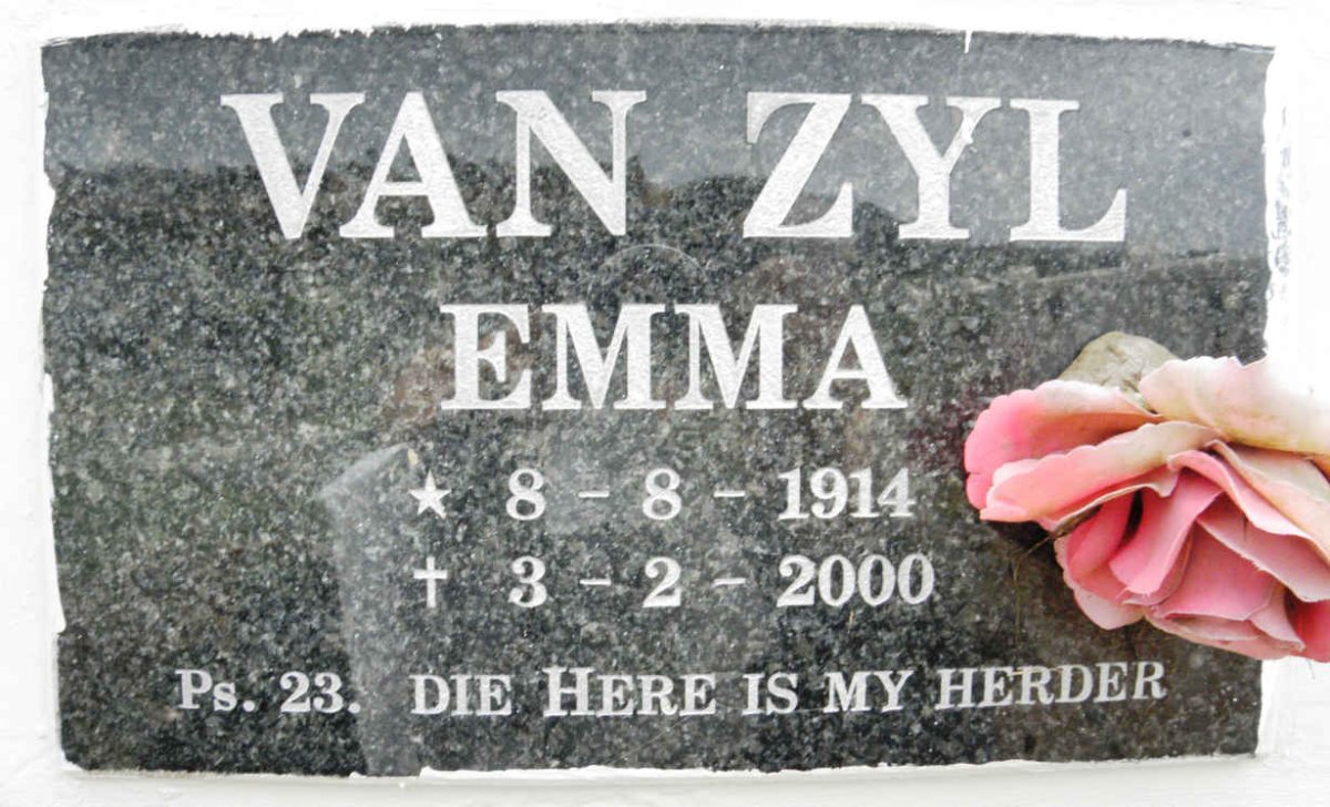 ZYL Emma, van 1914-2000