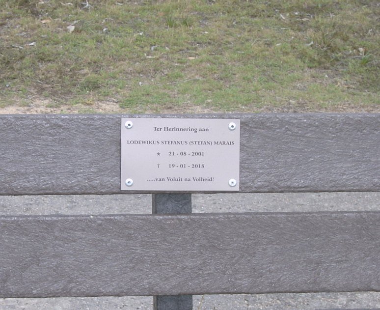 MARAIS Lodewikus Stefanus 2001-2018