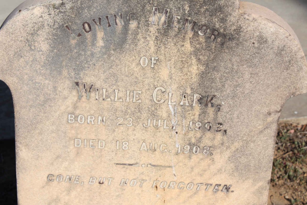 CLARK Willie  1902-1908