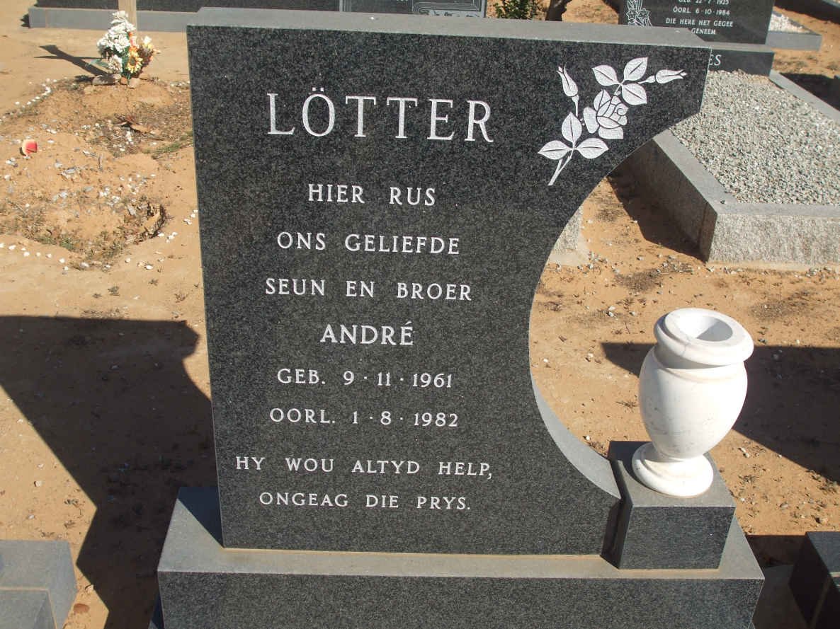 LOTTER Andre 1961-1982