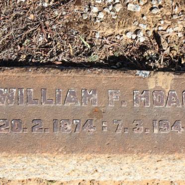 MOAG William F. 1874-1943