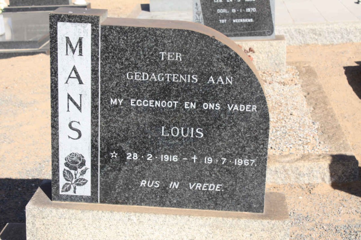 MANS Louis 1916-1967