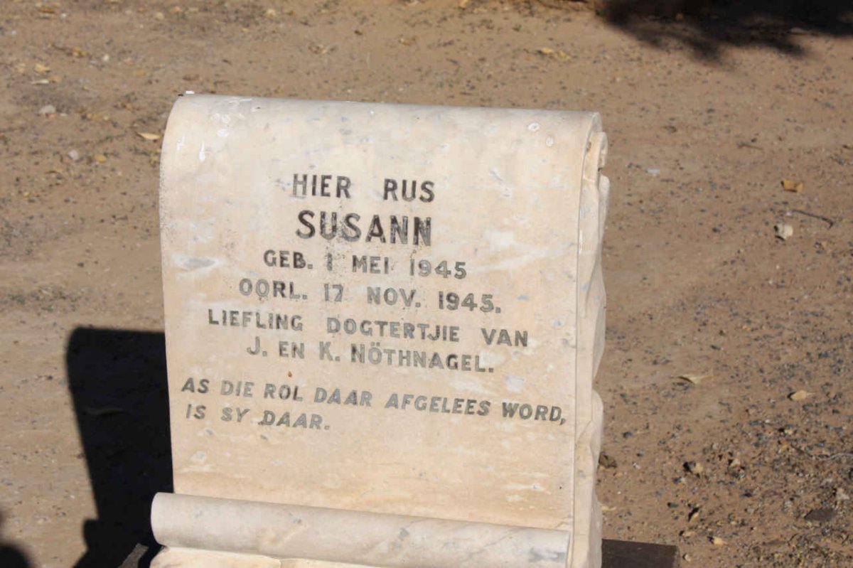 NOTHNAGEL Susann 1945-1945