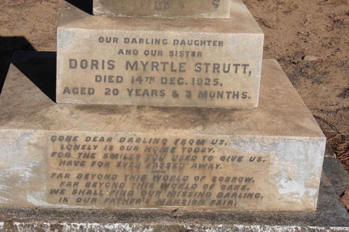 STRUTT Doris Myrtle -1925
