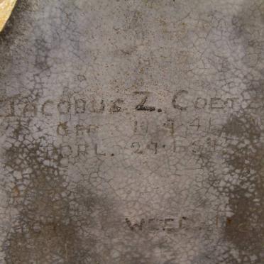 COETZEE Jacobus Z. 1941-1954