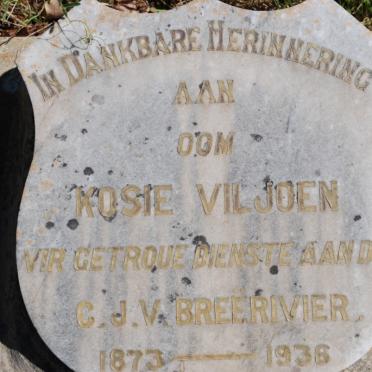 VILJOEN Kosie 1873-1936