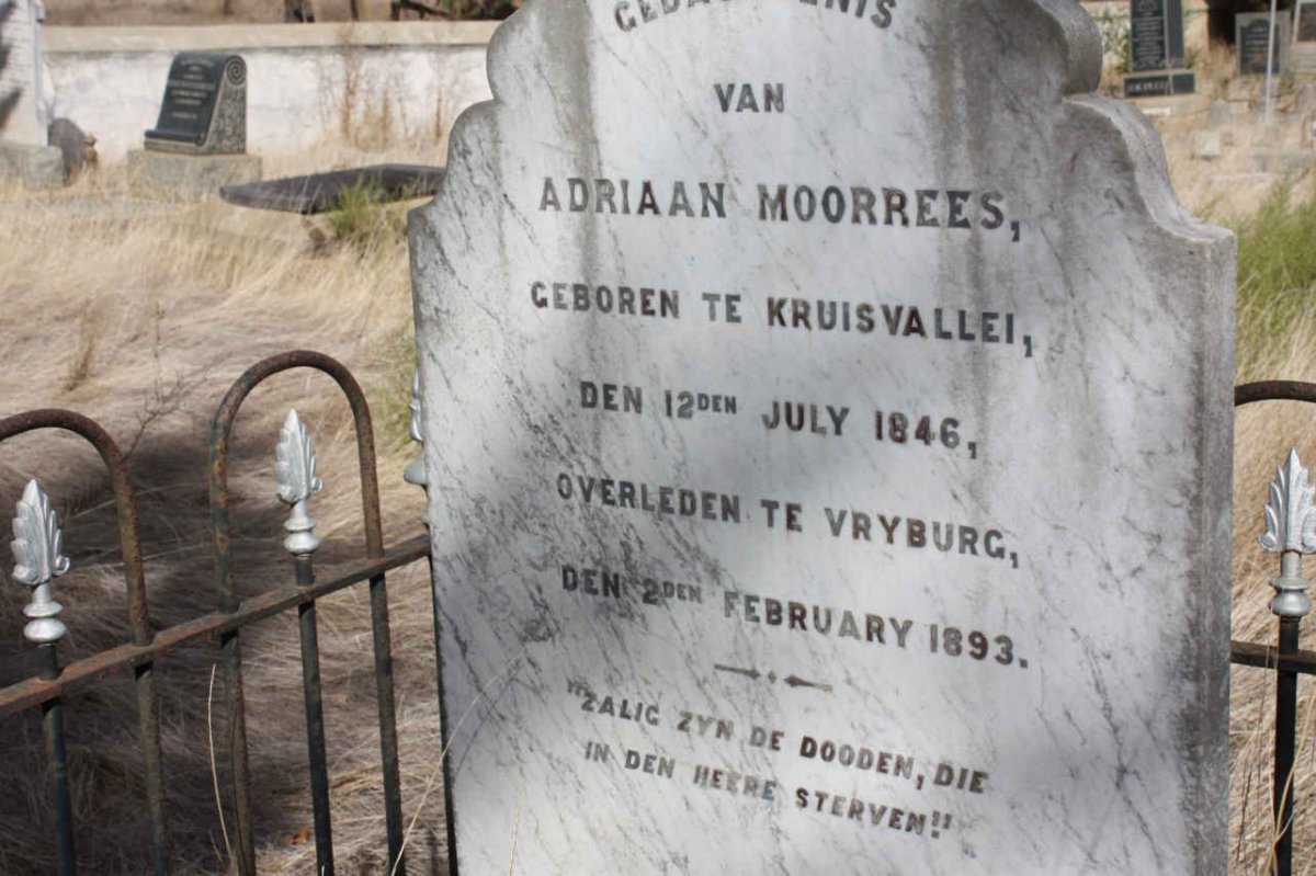 MOORREES :: DE VAAL :: MOORREES :: MOORREES