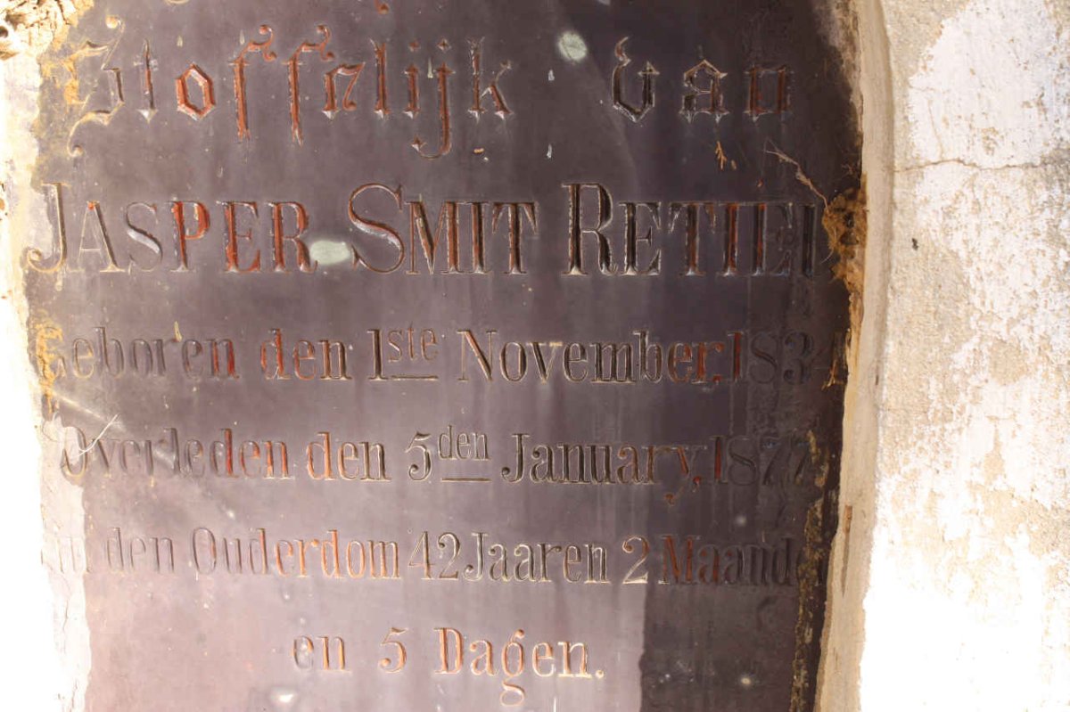 RETIEF Jasper Smit 1834-1877