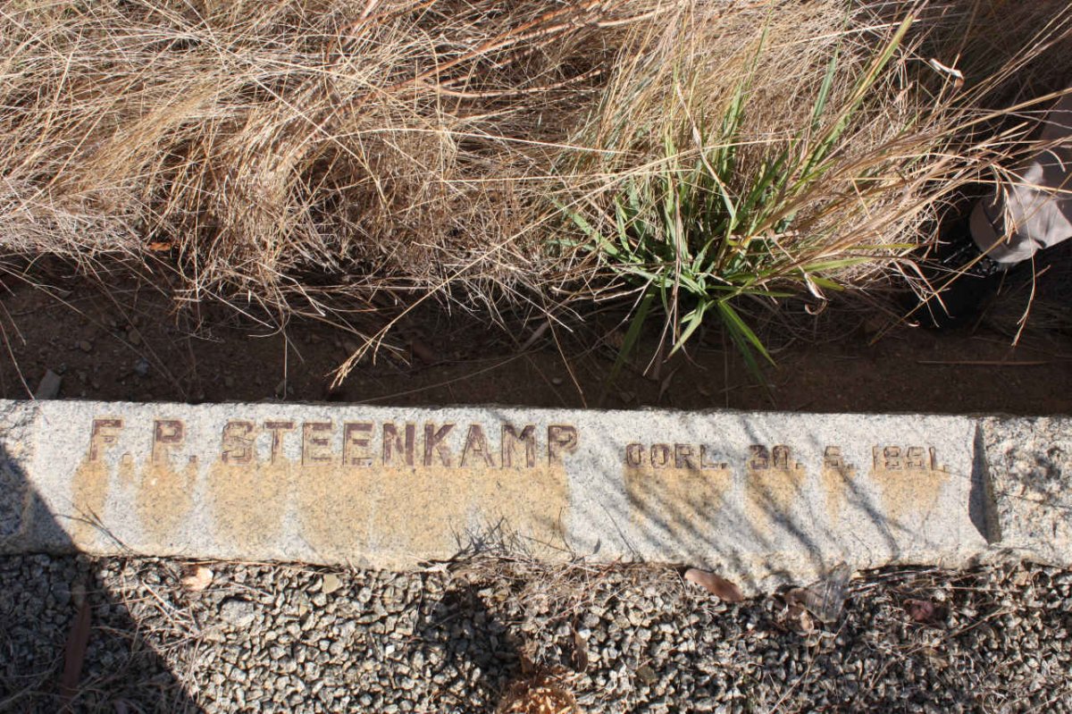 STEENKAMP F.P. -1951