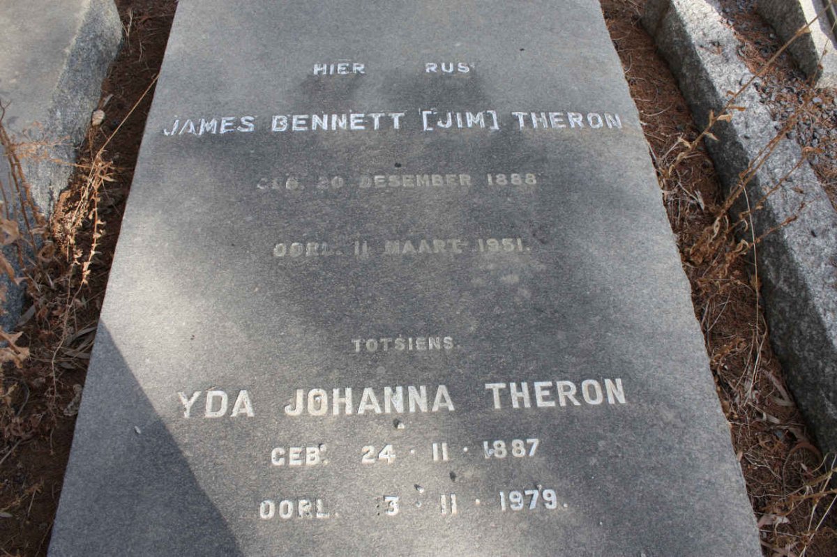 THERON James Bennett 1888-1951 &amp; Yda Johanna 1887-1979