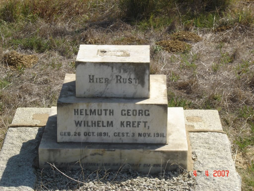 KREFT Helmuth Georg Wilhelm 1891 - 1911