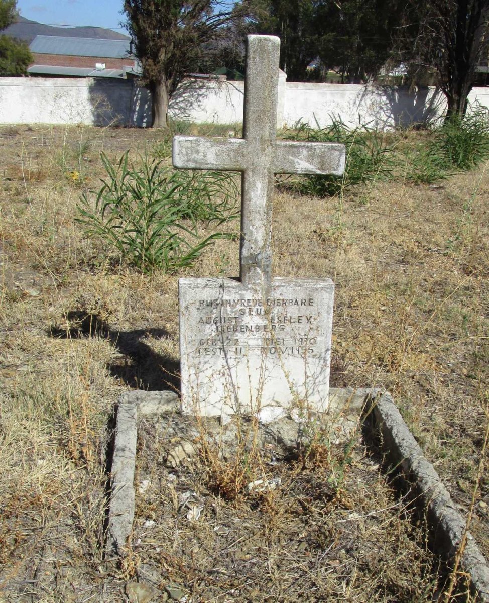 LIEBENBERG August Weseley 1930-1955