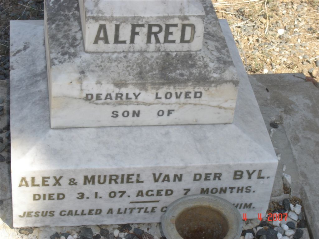 BYL Alfred, van der -1907