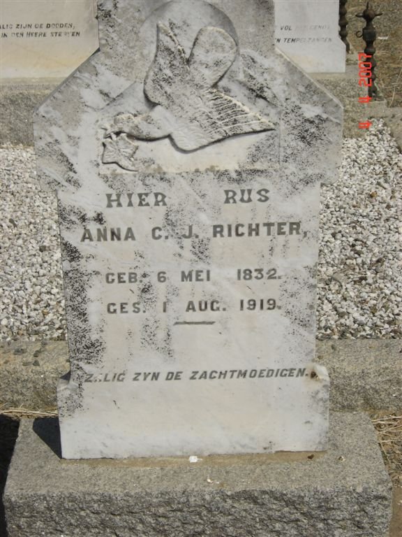 RICHTER Anna C.J. 1832-1919