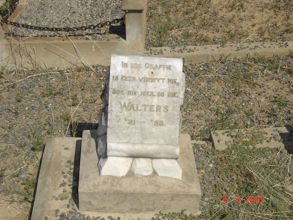 WALTERS 1921-1928
