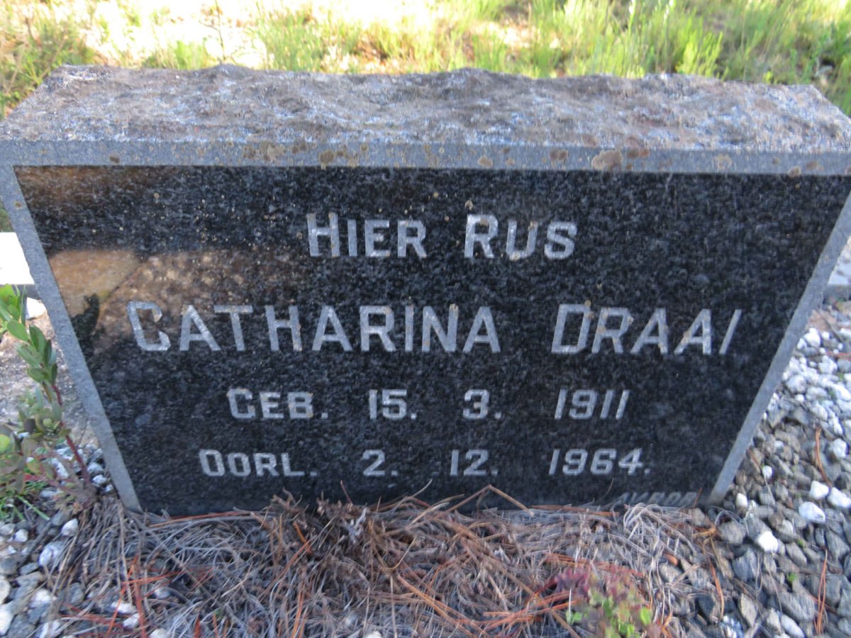 DRAAI Catharina 1911-1964