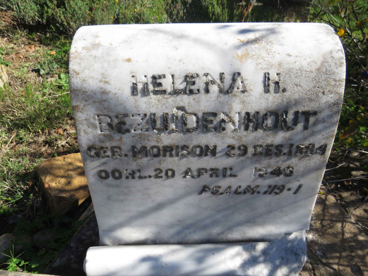 BEZUIDENHOUT Helena Hendrina nee MORISON 1884-1949 _1