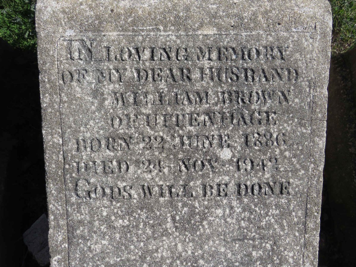BROWN William 1886-194?