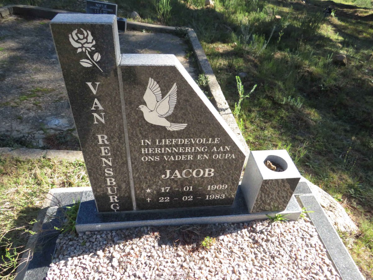 RENSBURG Jacob, van 1909-1983