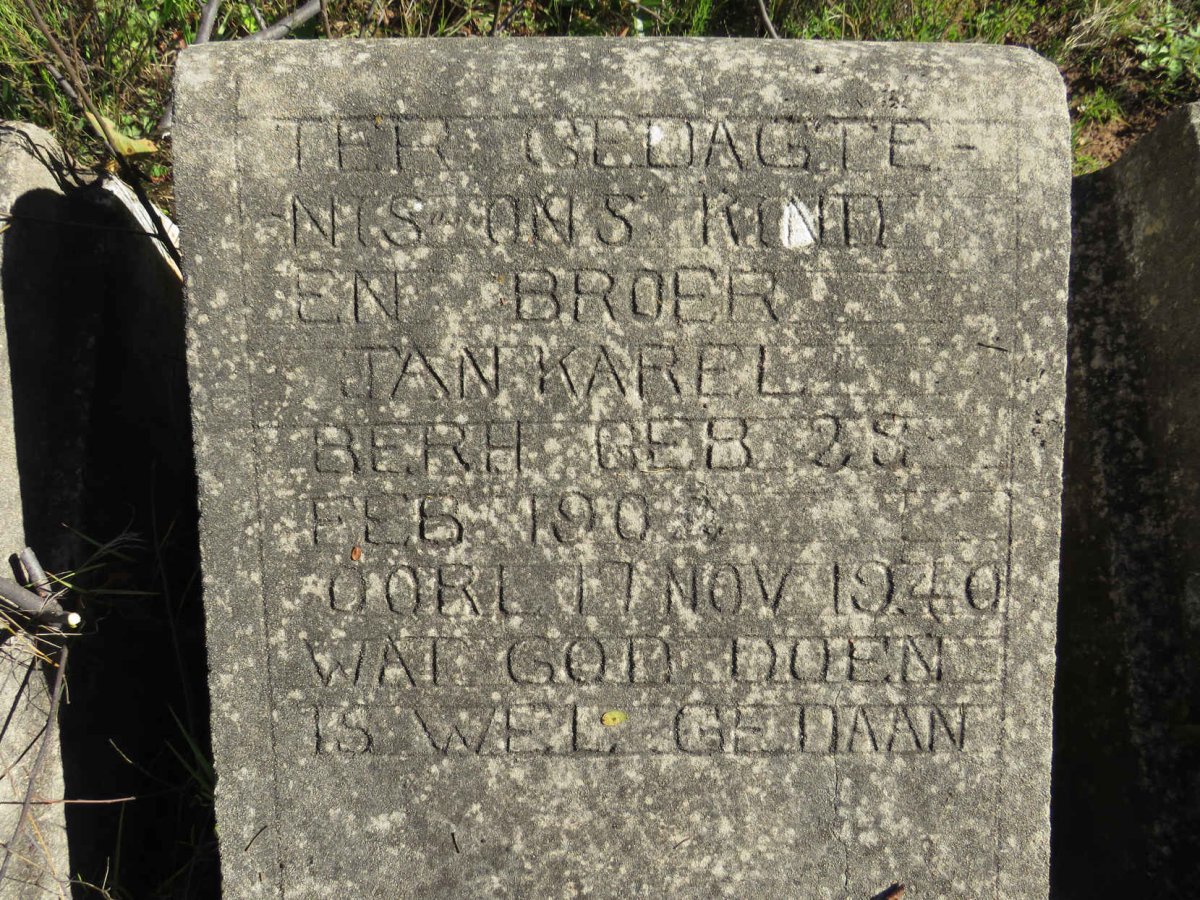 BERH Jan Karel 1901-1940