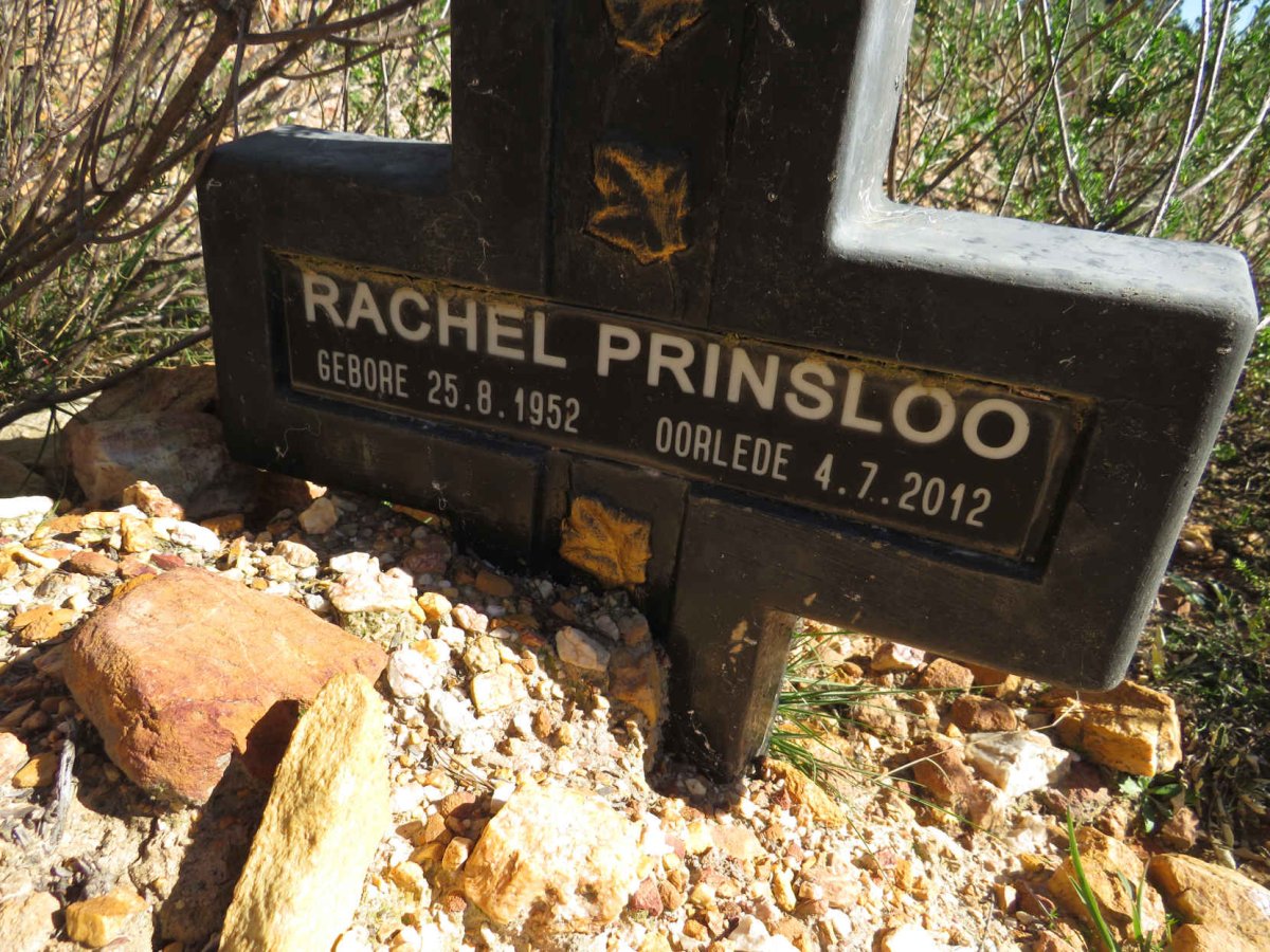PRINSLOO Rachel 1952-2012