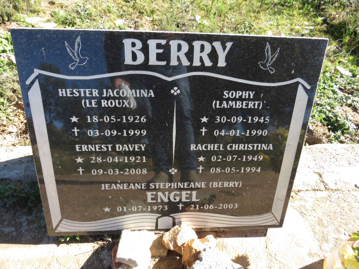 BERRY :: LE ROUX :: LAMBERT :: ENGEL