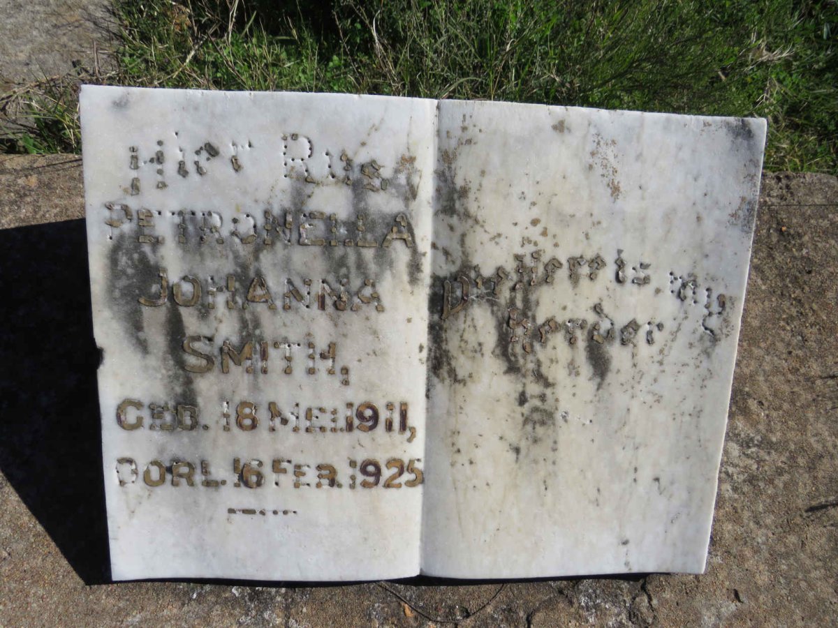 SMITH Petronella Soesanna 1911-1925