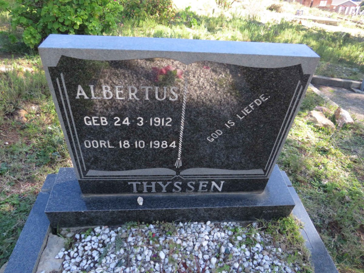 THYSSEN Albertus 1912-1984