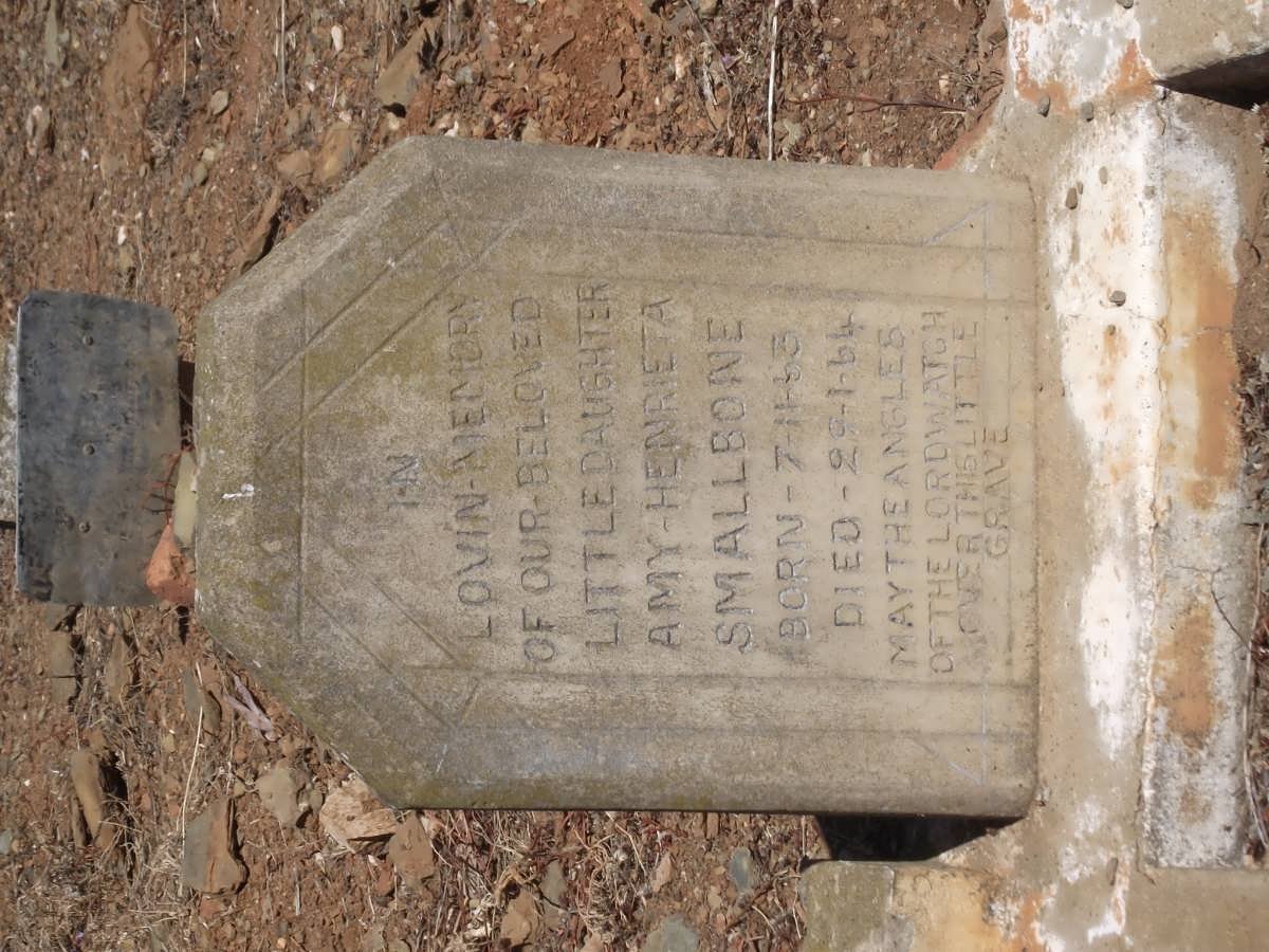 SMALLBONE Amy-Henrieta 1963-1964