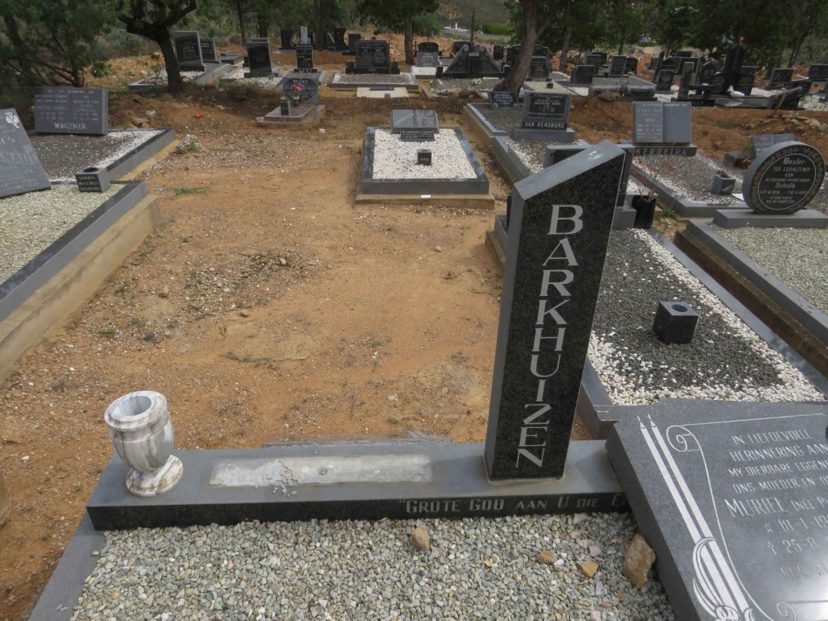 BARKHUIZEN J.N.W. 1934-2012 &amp; Muriel