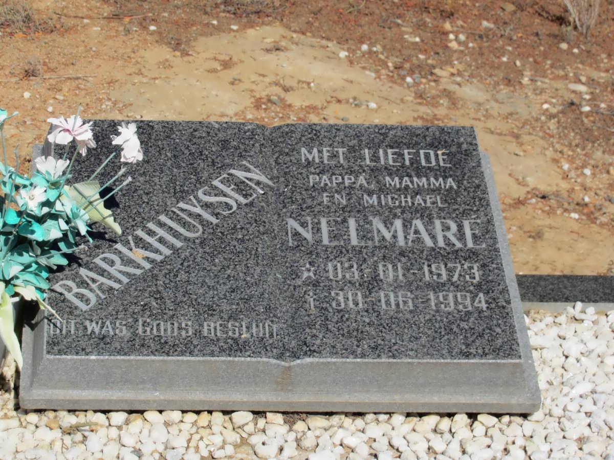 BARKHUYSEN Nelmaré 1973-1994
