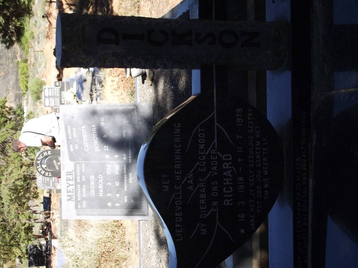 DICKSON Richard 1918-1979