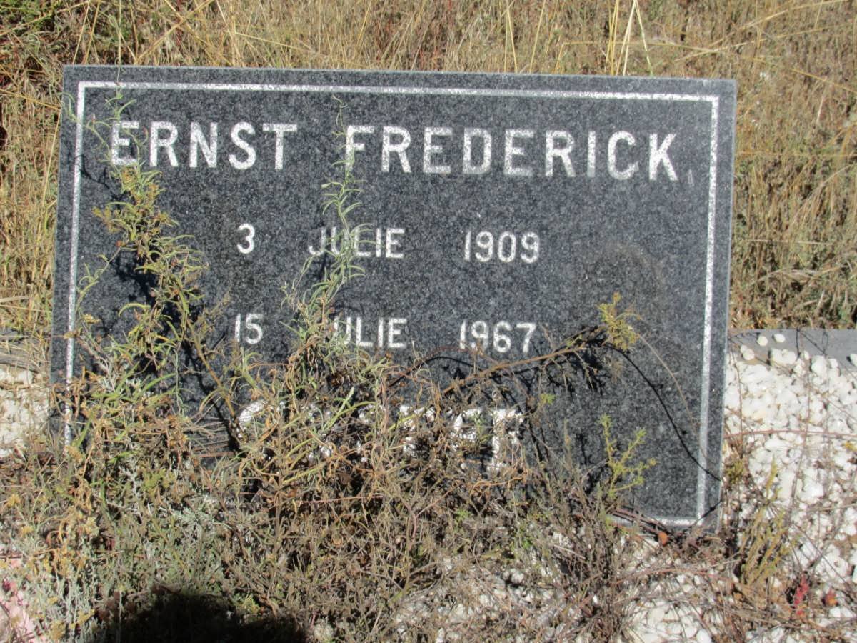 GREEFF Ernst Frederick 1909-1967 &amp; Vera Harriet 1912-1989
