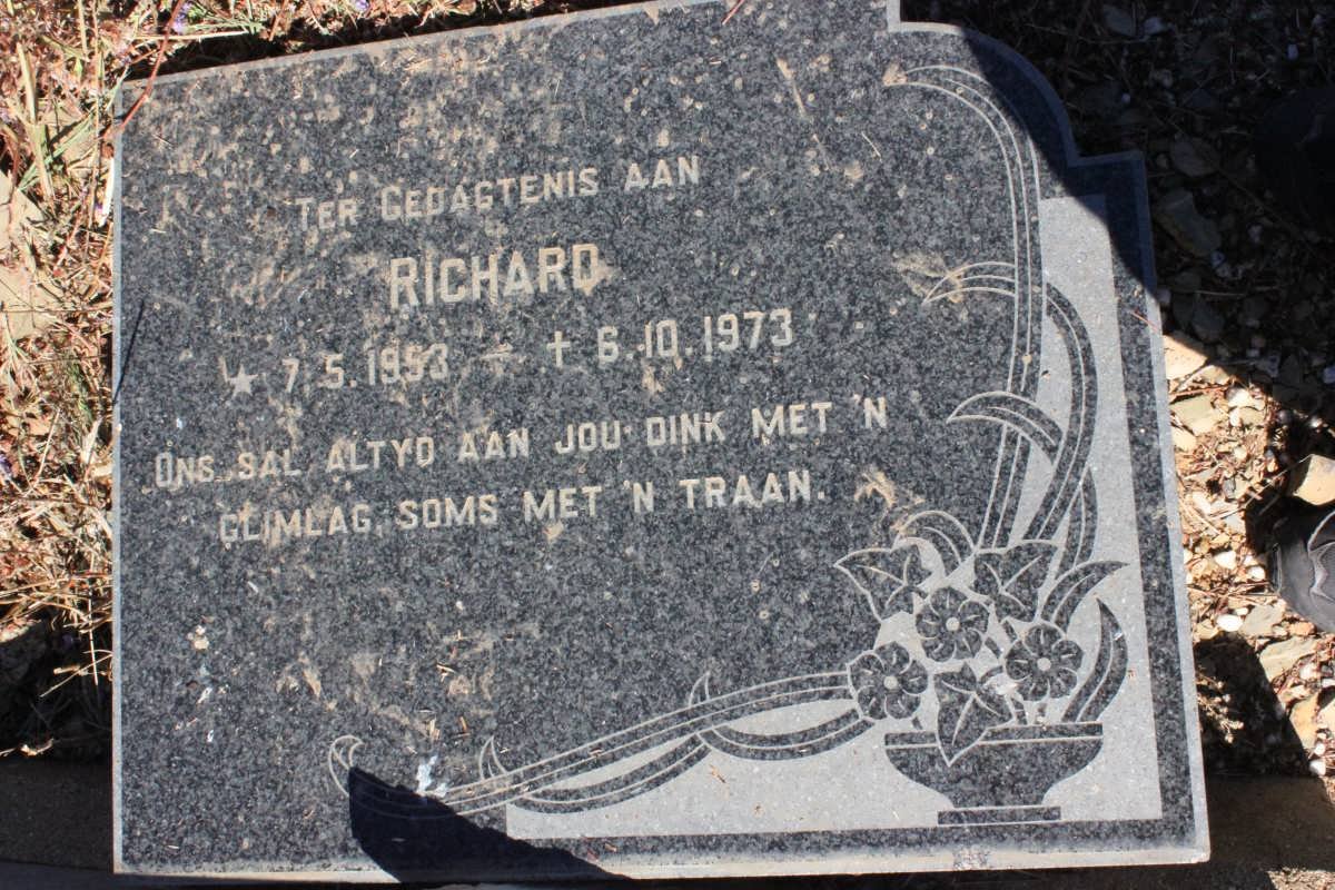 LOUIS Richard 1953-1973