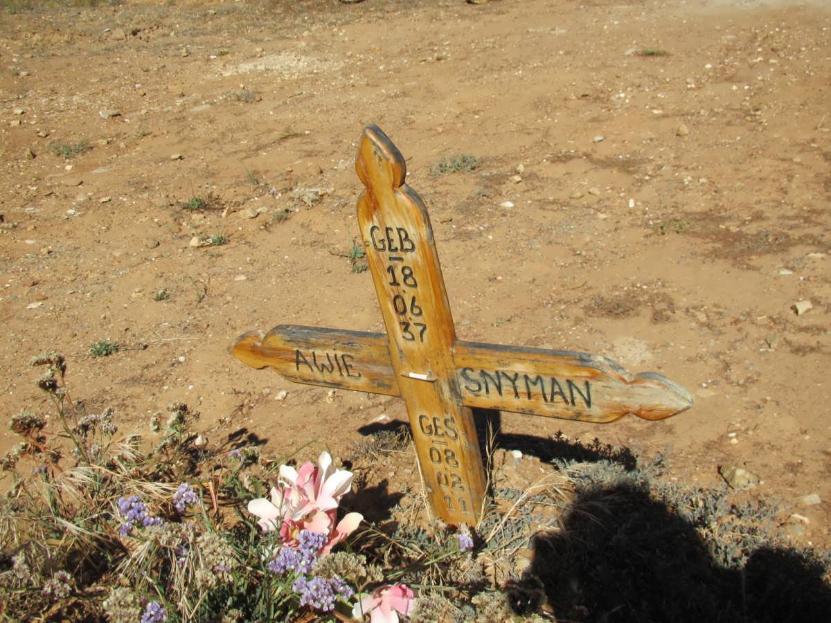 SNYMAN Awie 1937-2011