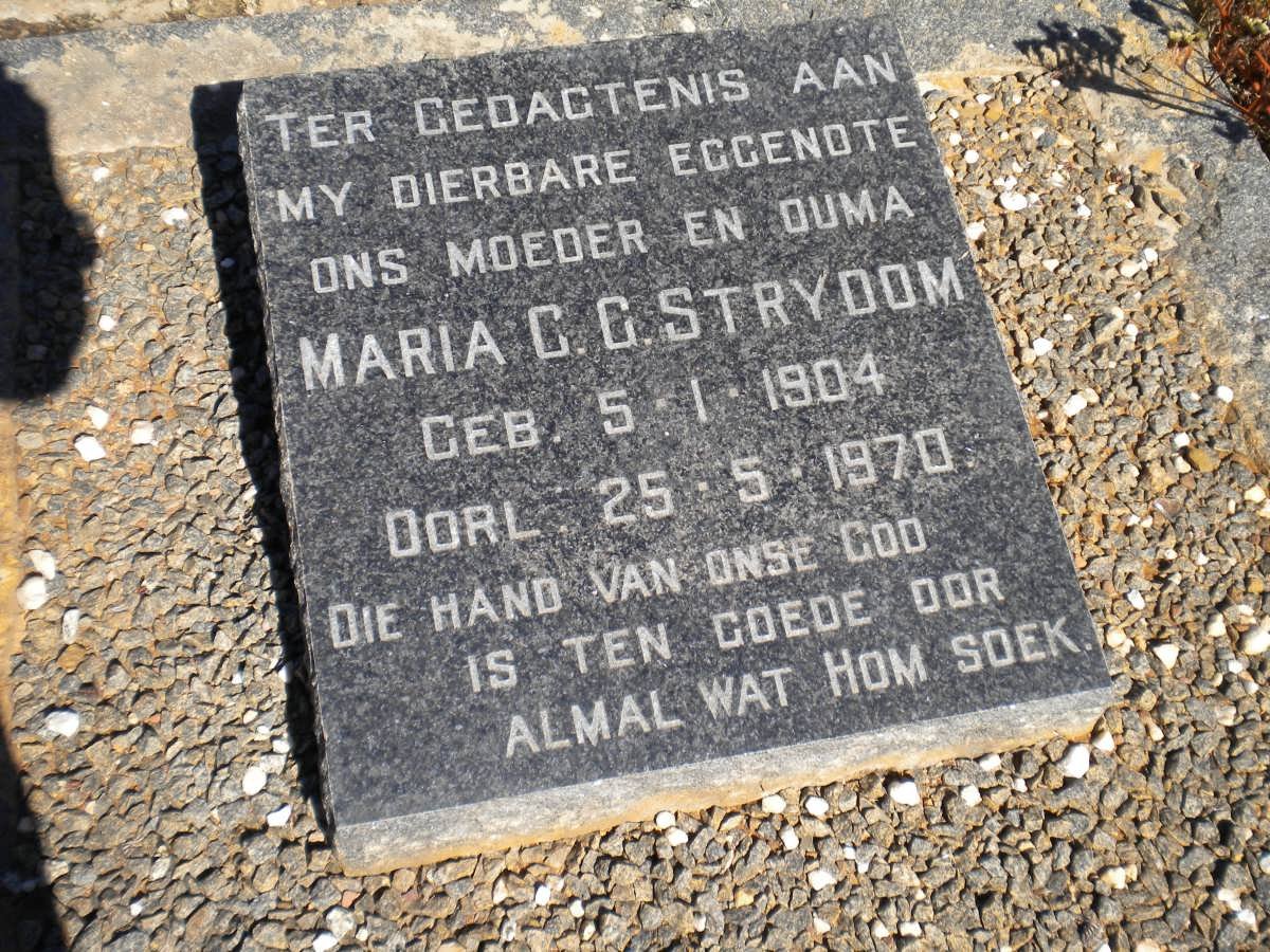 STRYDOM Maria C.G. 1904-1970