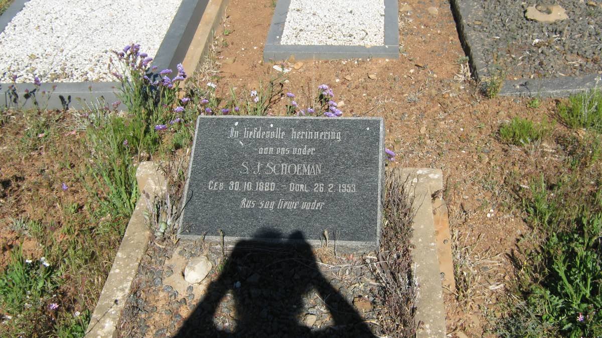 SCHOEMAN S.J. 1880-1953