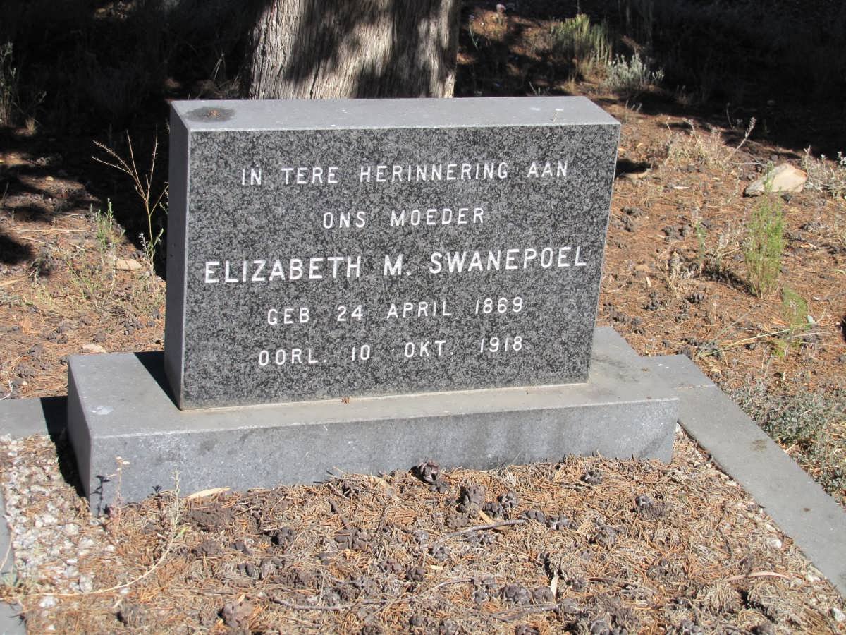 SWANEPOEL Elizabeth M. 1869-1918