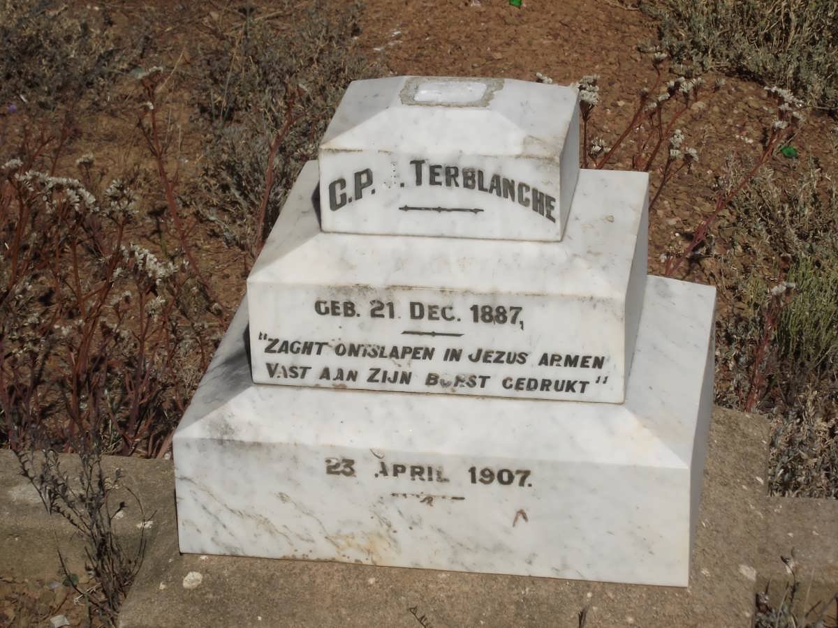 TERBLANCHE C.P. 1887-1907