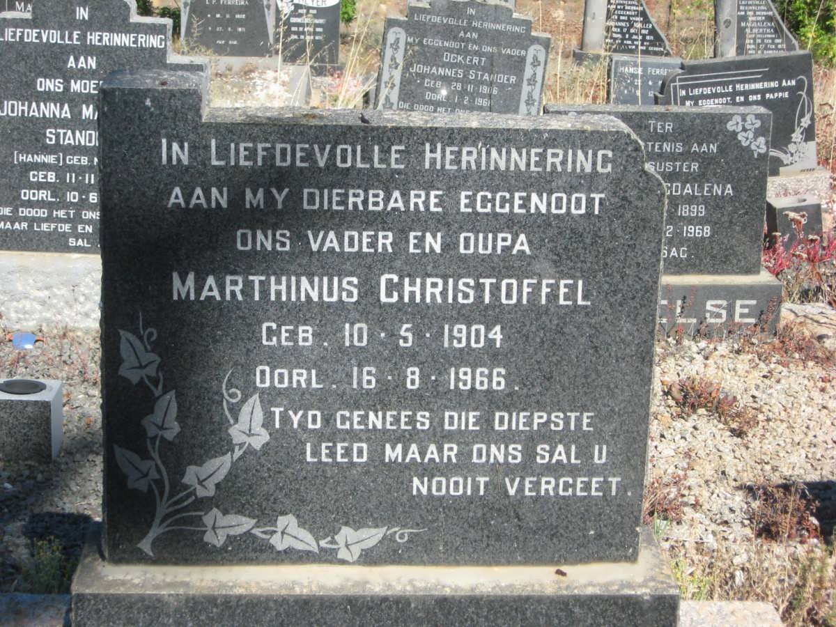 ? Marthinus Christoffel 1904-1966
