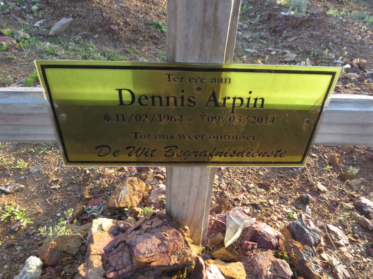 ARPIN Dennis 1964-2014