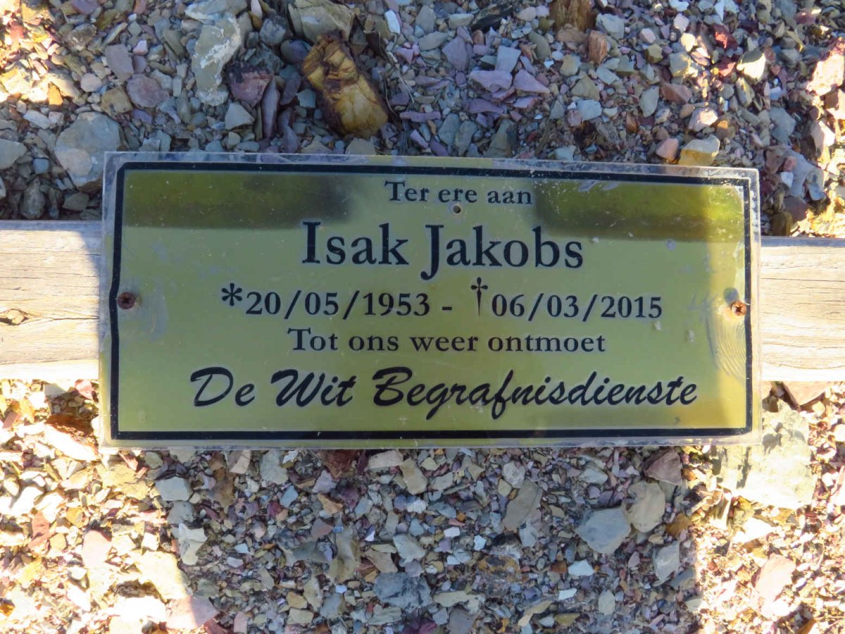 JAKOBS Isak 1953-2015