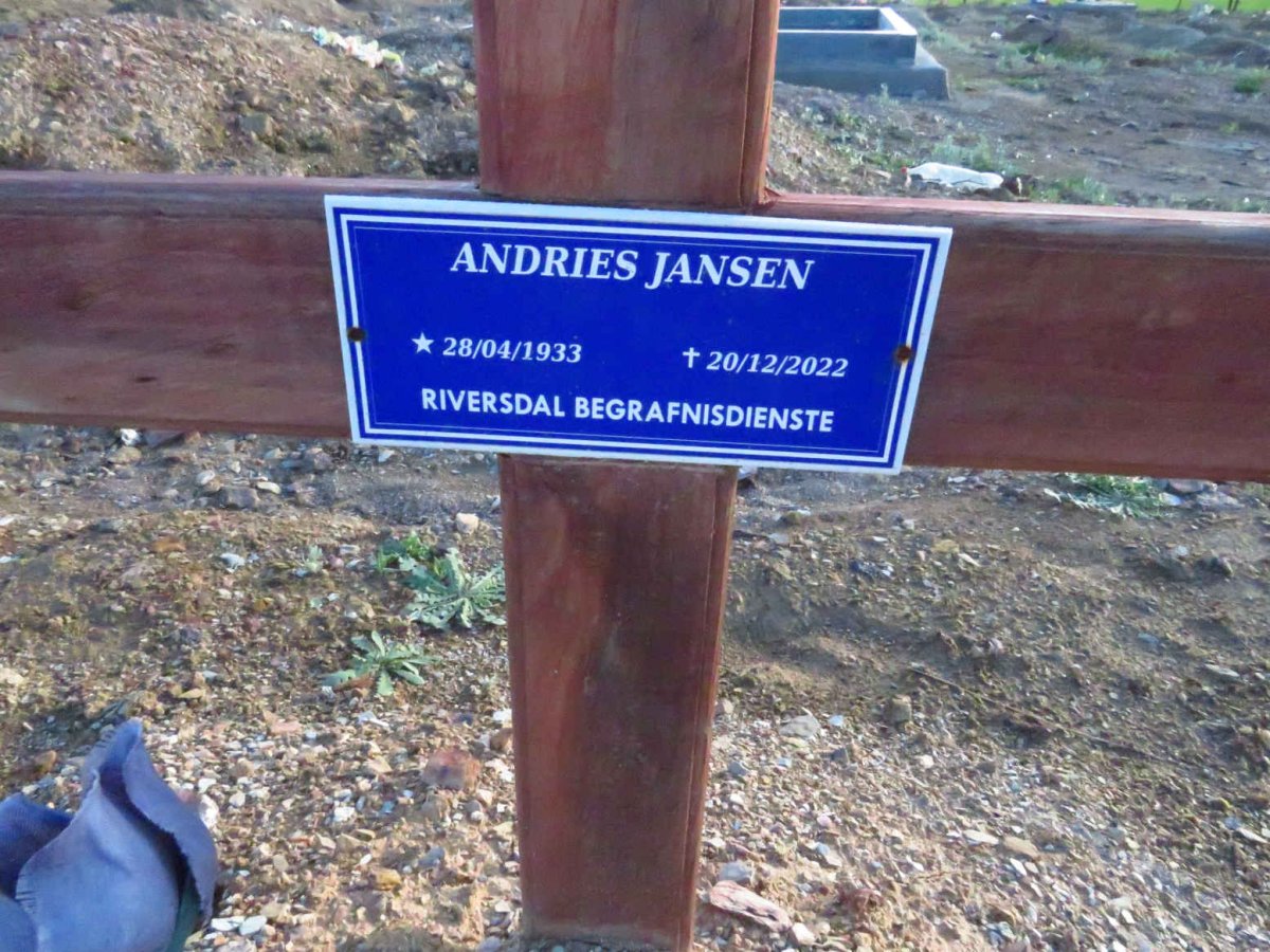 JANSEN Andries 1933-2022
