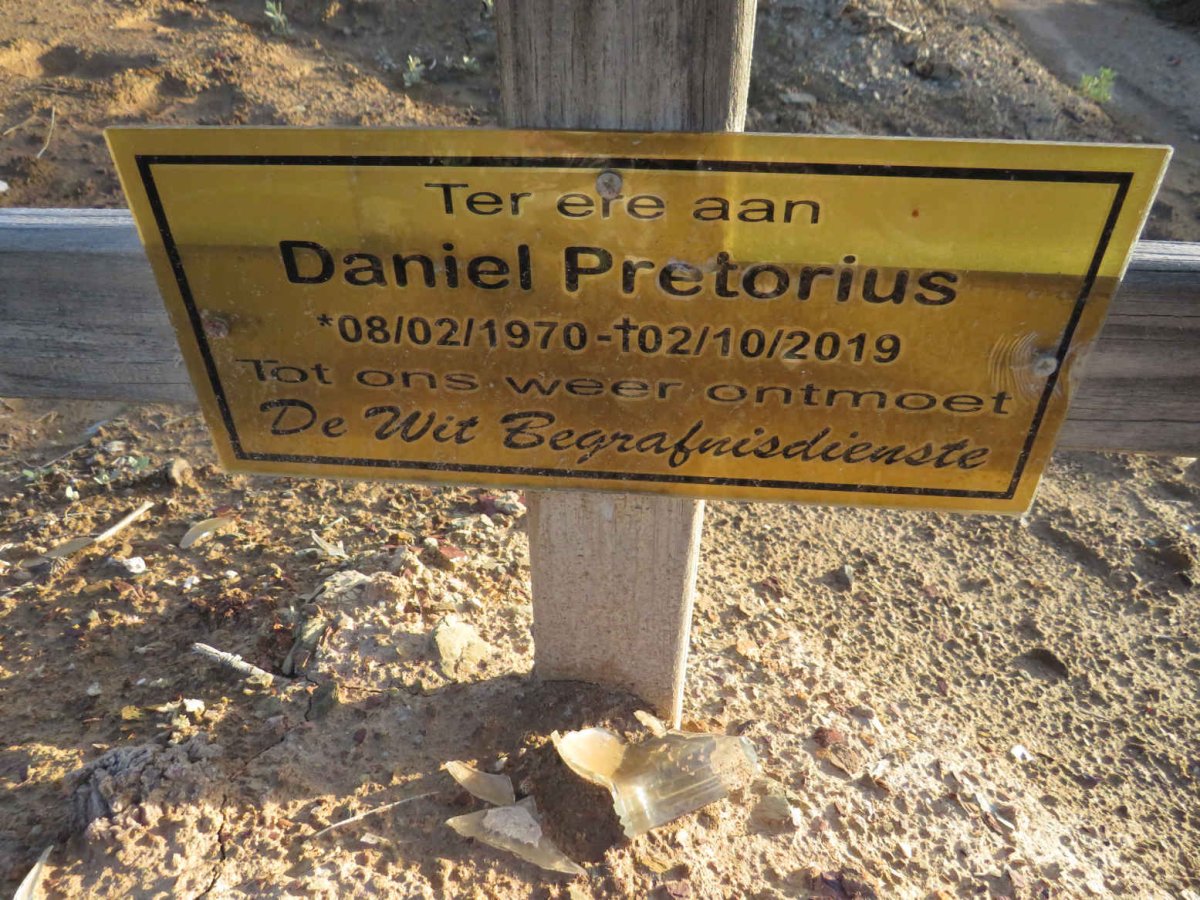 PRETORIUS Daniel 1970-2019