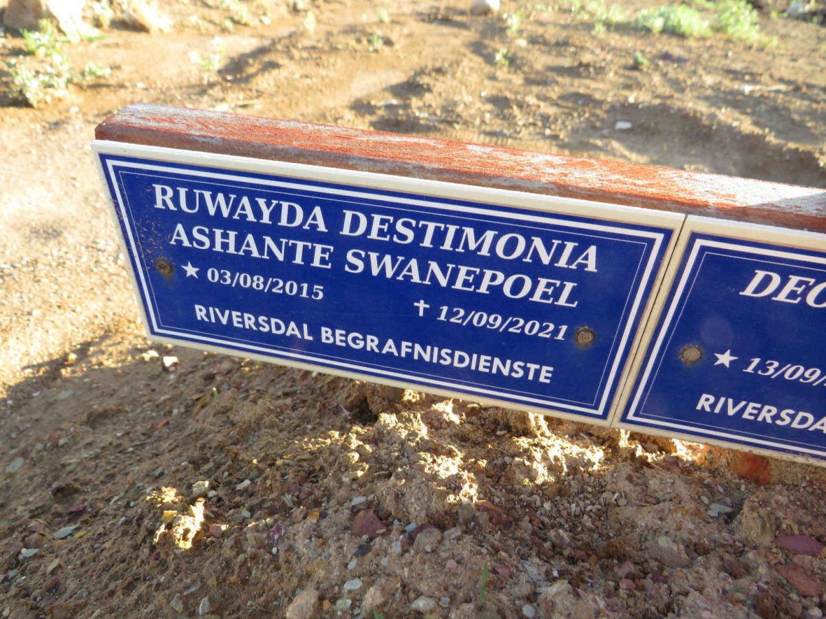 SWANEPOEL Ruwayda Destimonia Ashante 2015-2021