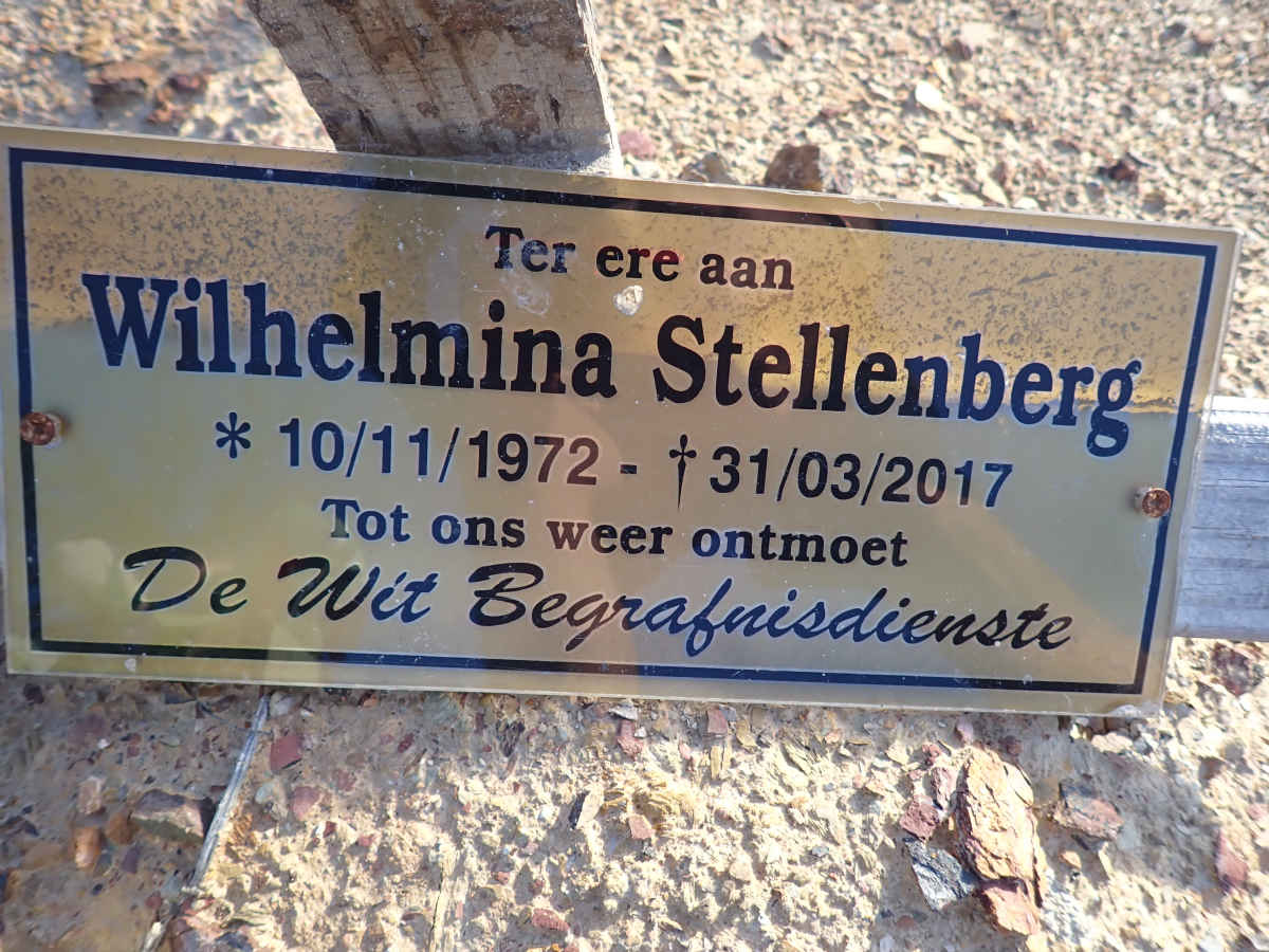 STELLENBERG Wilhelmina 1972-2017