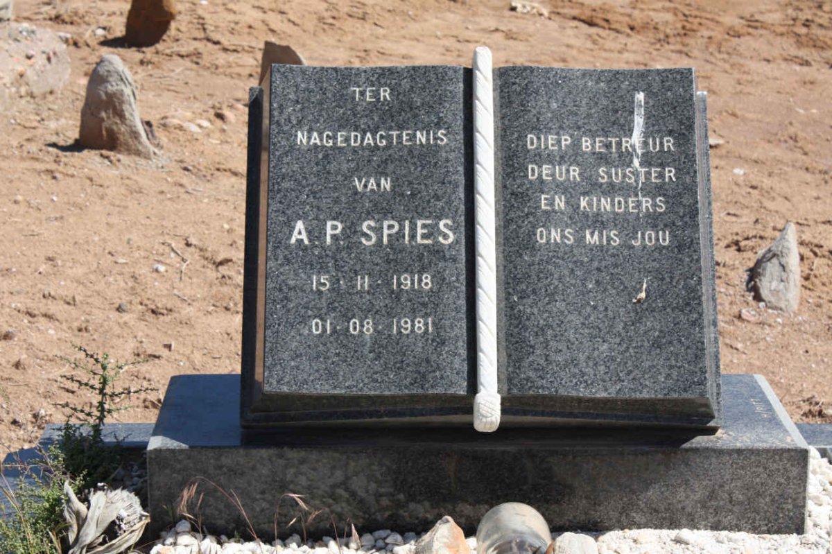 SPIES A.P. 1918-1981