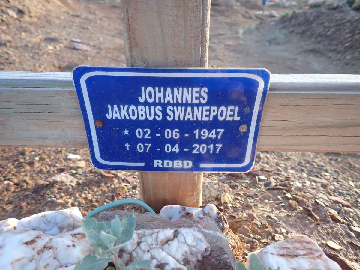 SWANEPOEL Johannes Jakobus 1947-2017
